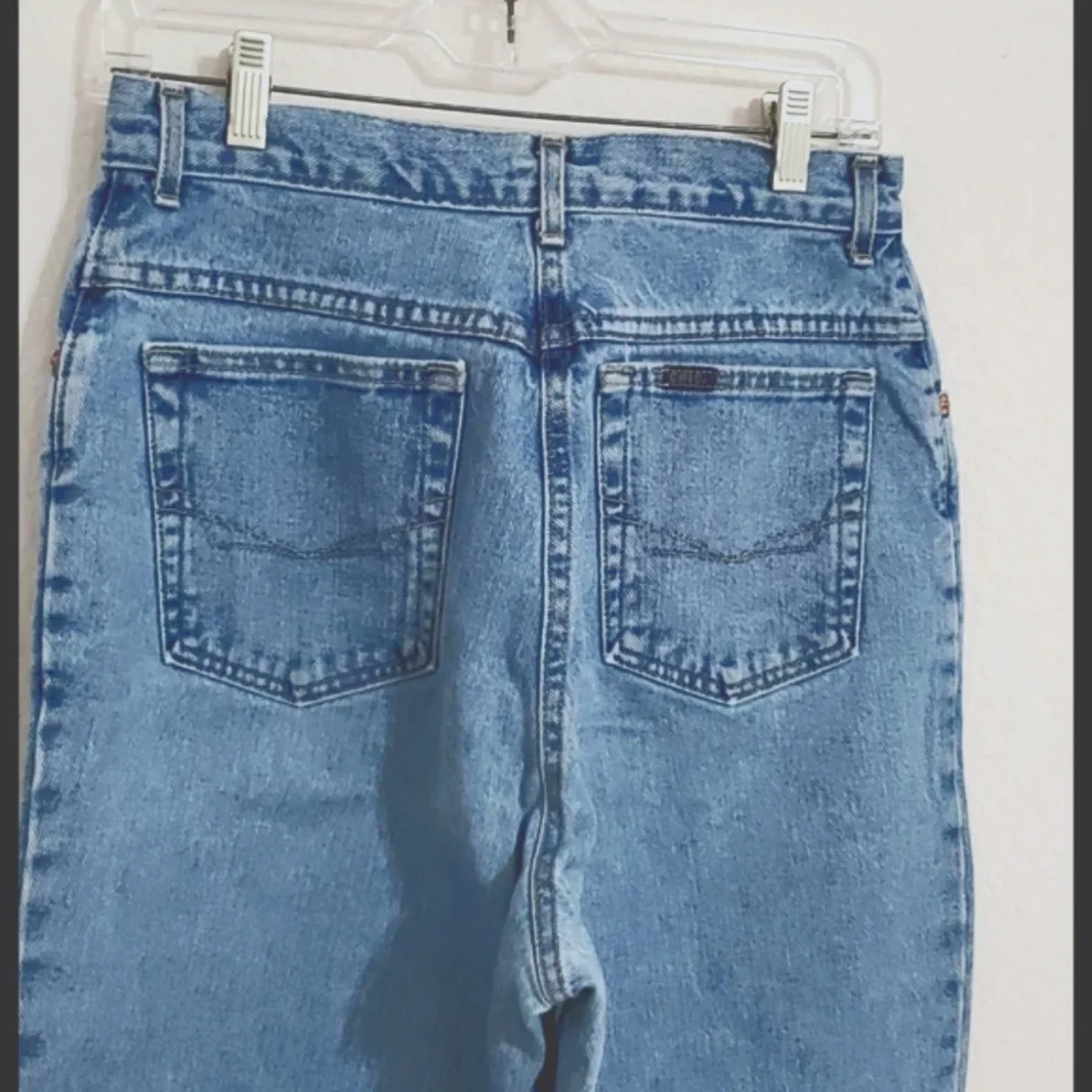 CHIC by H-I-S High rise 'Mom Jeans' 80s size 10 tall  retro thick denim - Picture 4 of 13